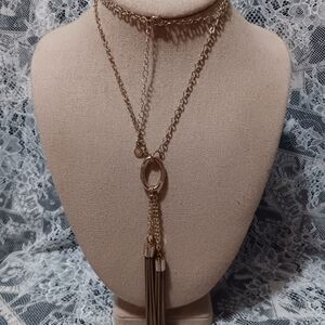 Long Tassle Style Necklace